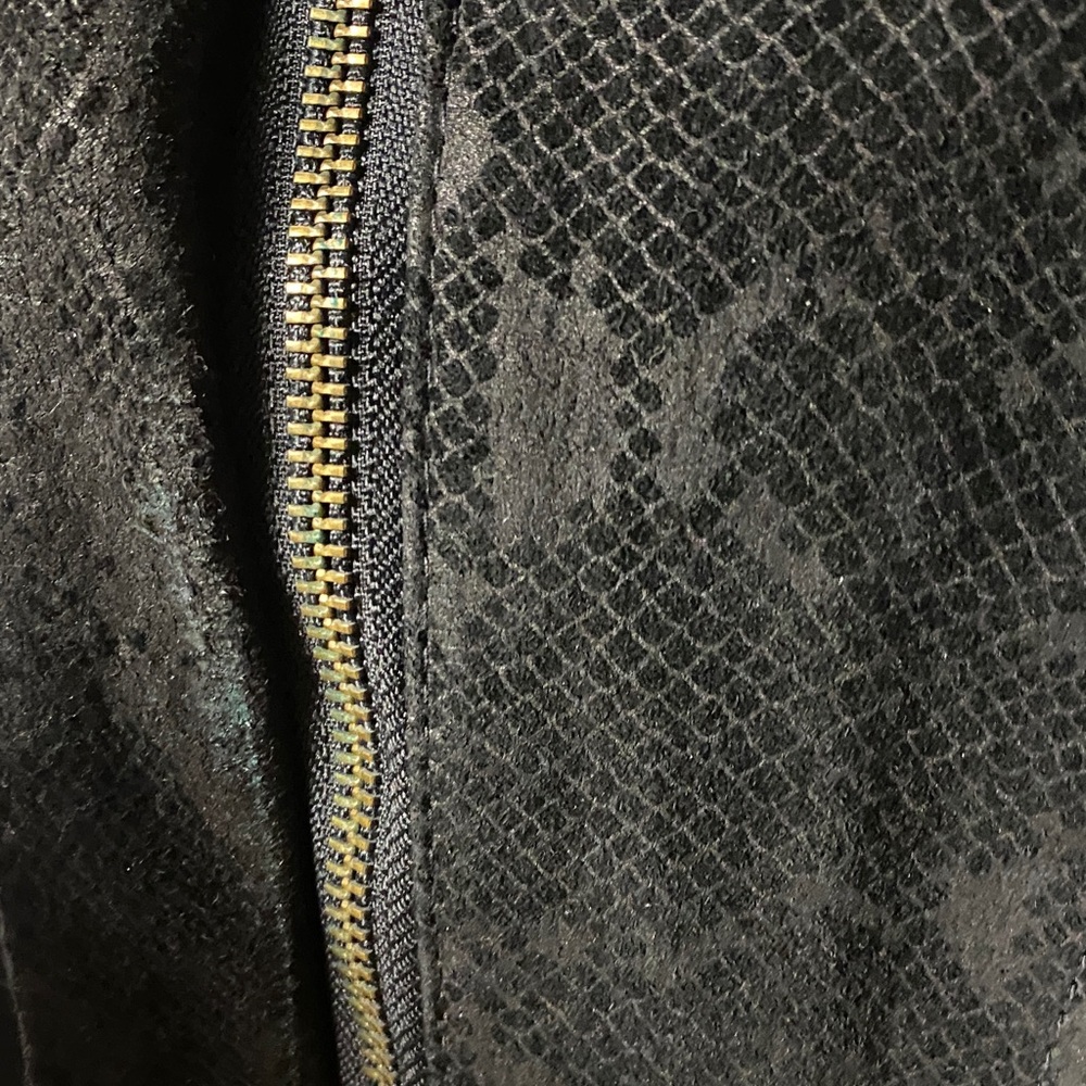 Wilsons Leather Black Patterned Jacket - image 4
